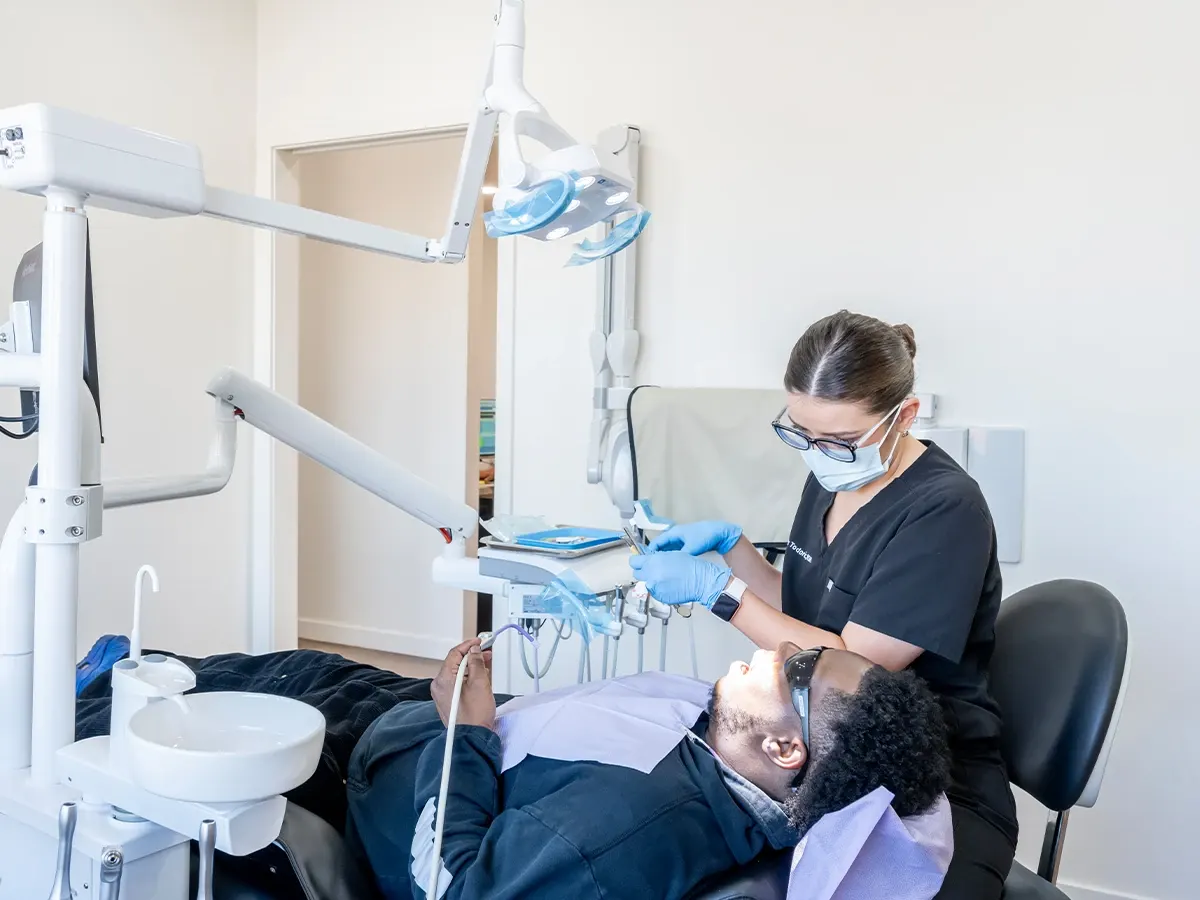 Teeth cleaning and flossing in Woodland Hills, CA