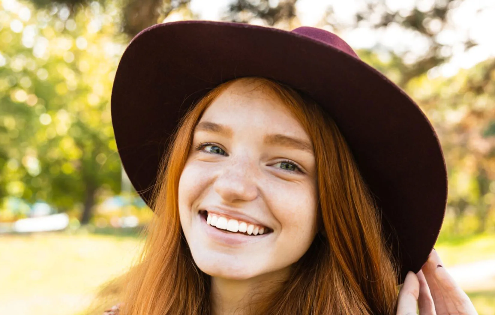 Patient smiling in Woodland Hills, CA